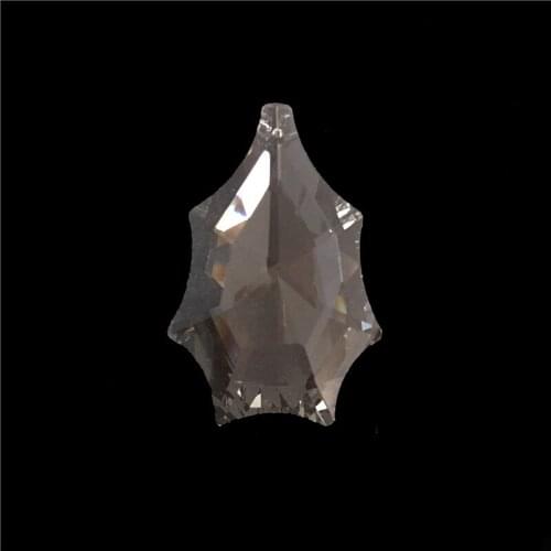 100PCS/LOT 50MM Transparent Color Crystal Chandelier Prism Suncatcher Hanging Pendant