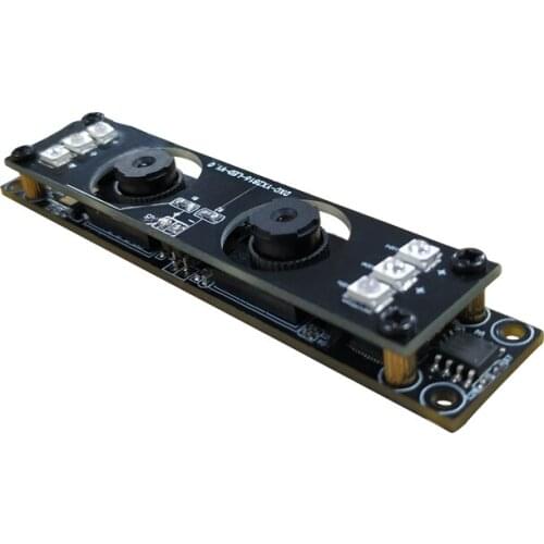 2 Million High-definition Wide Dynamic Binocular Camera Face Recognition / Live Detection USB Camera Module