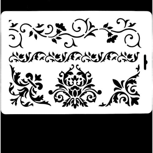 2020 New DIY Craft Vine Flower Layering Stencils For Walls Painting Scrapbooking Stamping Album Crafts Decorative Embossing