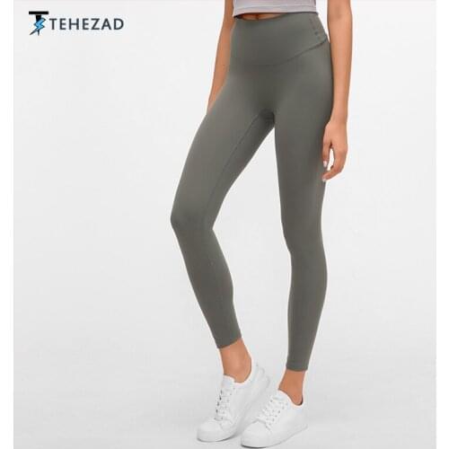 TEHEZAD Women Yoga Pants Sport Butt Lift Running Plus Size Sportwear Gym High Waist Tights Fitness Push up Elastic Leggings
