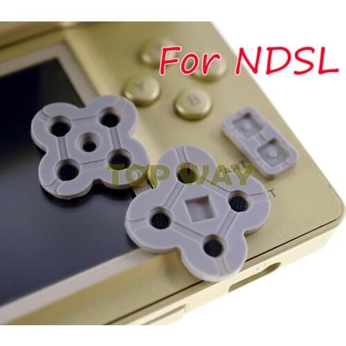 5Sets For DS Lite Conductive Rubber Button Pad Set Replacement Part For NDSL DSL Silicon Buttons