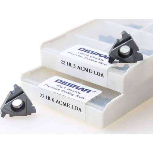 10Pcs 22er 5 ACME LDA 22 er 6 ACME LDA CNC Threading Blade Insert Lathe Cutting Tool for Turning Tool Accessories