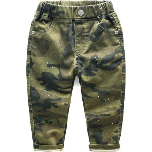 2020 New Kids Harem Pants Low Price Kid Boy Girl Camouflage Pants Printed Cotton Casual Pattern Trousers Roupa Infantil Feminina