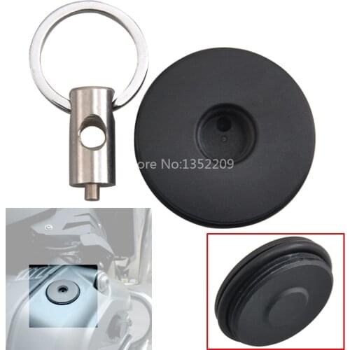 Motorcycle Accessories Black Engine Oil Filter Filler Cap Tank Cover Fits For BMW R1200GS R 1200 GS ADV 2007-2017 Models