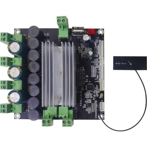 Top Bluetooth 5.0 Class D Power Amplifier HDMI-Compatible AUX I2S Input 2.0 4.0 2.1 HIFI Audio Amplifier Board