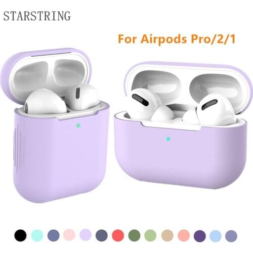 Cover for Airpods pro 2 1 Air pods Case cover earphone Accessories Silicone Protector Airpodspro Airpods2 Apple Airpod pro case