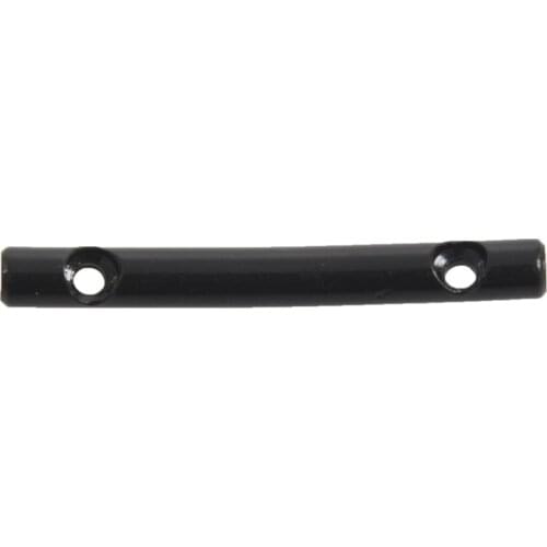 Guitar String Tree Guides String Retainer Bar for Strat Tele Guitar Replacement Parts, Black (Pack of 4 )