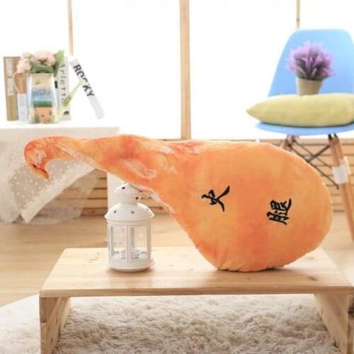 Simulation Creative Ham Pillow Plush Toy Cushion Kids Xmas Birthday Gift