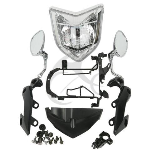 Motorcycle Headlight Set Head Light Assembly For Yamaha FZ1N 2006-2009 2007 2008