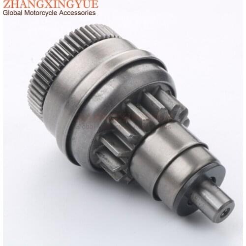 Scooter Starter Motor Clutch Gear for PIAGGIO Liberty 4T delivery Tnt 50 Liberty Ptt Rst Sport 50cc 96922R 100254700 14T/55T