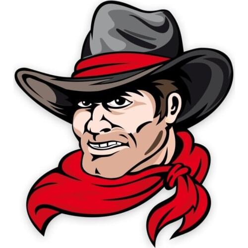 Cowboy Sticker Plane Extreme