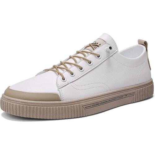 New Fashion Chinese Style Mens Vulcanize Shoes In 2021 Spring Autumn Breathable Middle Heel Lace-up Shallow Heightening Shoes