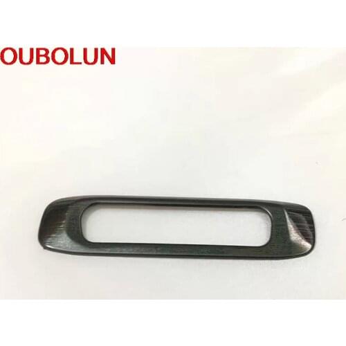 OUBOLUN For Hyundai IX35 2018 Skylight Sunroof Window Handle Bowl Sticker Cover Trim Moulding Interior Accessory Stainless Steel