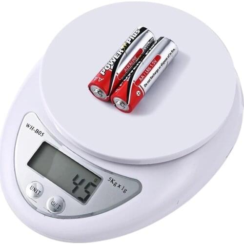 5kg/1g Portable Digital Scale LED Electronic Scales Steelyard Postal Food Measuring Weight Home Kitchen LED Electronic Scales
