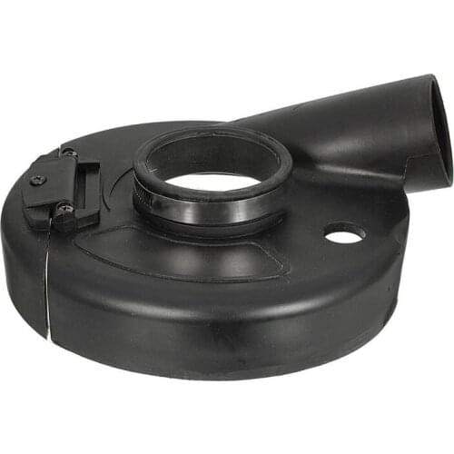 Vacuum Dust Shroud Cover 18cm/7" for Angle Grinder Hand Grinding Accessory with 4pcs Locating Rings for Power Tools Accessories