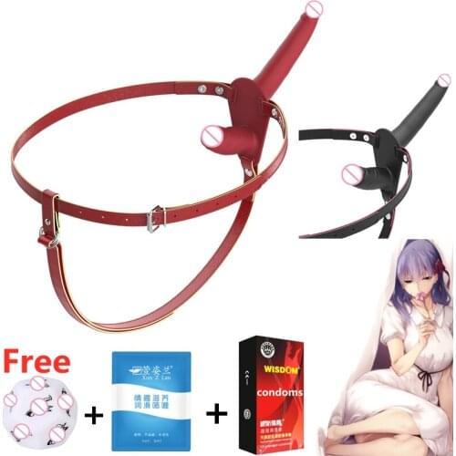 Sex shopLesbian Strap On Dildo Panties Realistic Penis Dildos For Women Anal Silicone Butt Plug Adult Sex Toys For Woman bdsm