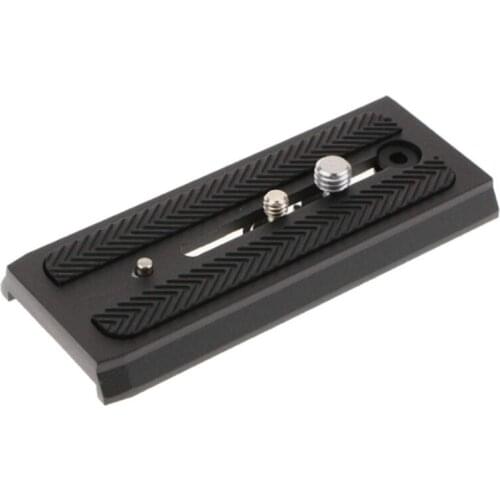 Sports Camera Extended Quick Release Plate for Manfrotto 500Ah 701 577 PTZ Bainuo S4 S6