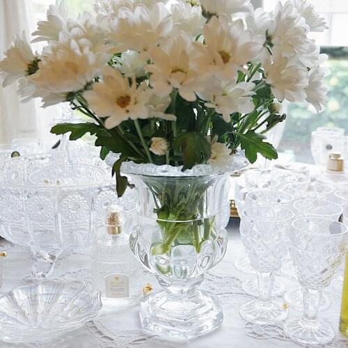 Glass Plant Vases Bonsai Decor Flower Pot Glass Table Vase Terrarium Hydroponic Vintage Home Nordic Vase