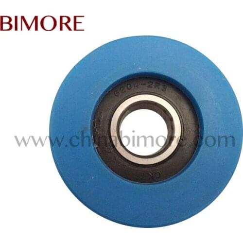 100PCS/PACK BIMORE Escalator Step Roller OD70mm Thickness 25 Bearing 6204 use for KOYO escalator