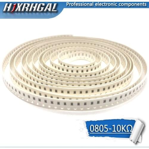 300PCS 0805 SMD Resistor 10K ohm 1/8W 103 hjxrhgal