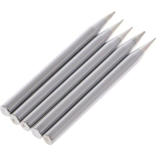 5 Pcs 60W Replacement Soldering Iron Tip Lead-Free Solder Tip Dropship