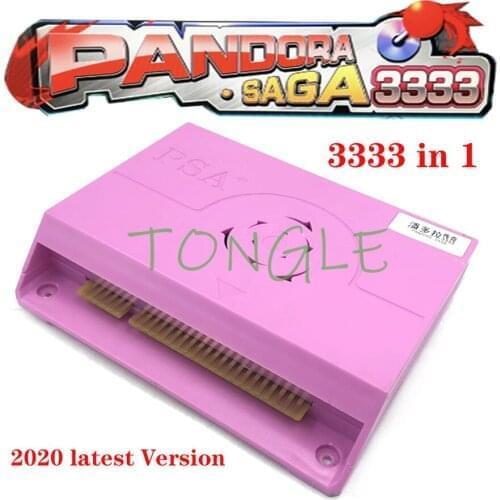 Free shipping 3333 in 1 Arcade multi Jamma pandora Game Board HDMI / VGA Output HD For Arcade Machine Cabinet, Coin operated