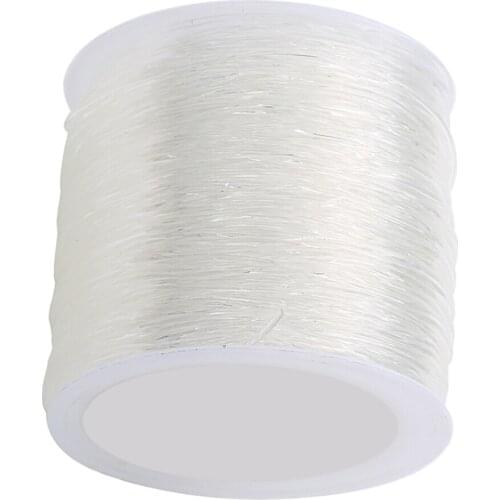 Elastic String, Stretchy Bracelet String Crystal String Bead Cord for Bracelet, Beading and Jewelry Making (100m)