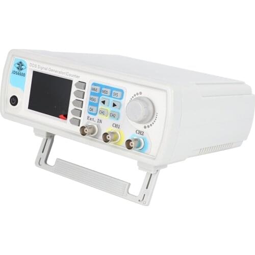 HHO-Eu Plug Jds6600-60M 60Mhz Signal Generator Digital Control Dual-Channel Dds Function Signal Generator Frequency Meter Arbitr