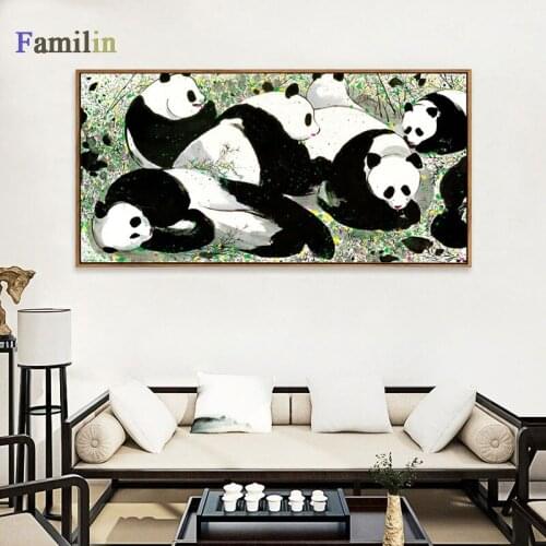 Large size Printing Oil Painting Wu Guanzhong Landscape art Wall painting Abstract Art Picture For Living Room painting