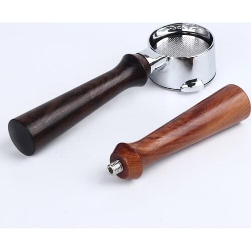 M10 Solid Wooden Handle for Coffee Maker Espresso Cafe Machine Handle Cafe Tools Accessories for Barista