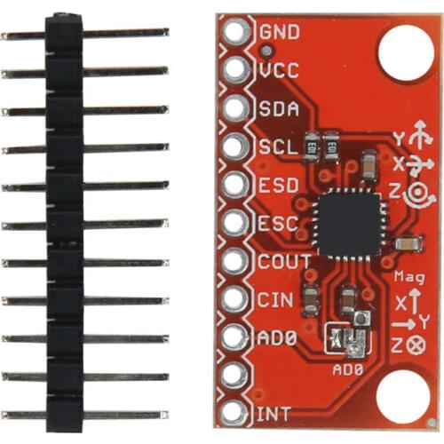 MPU-9150 9-Axle Gyroscope Module Accelerometer Magnetic Sensor Module Board Electronic Components