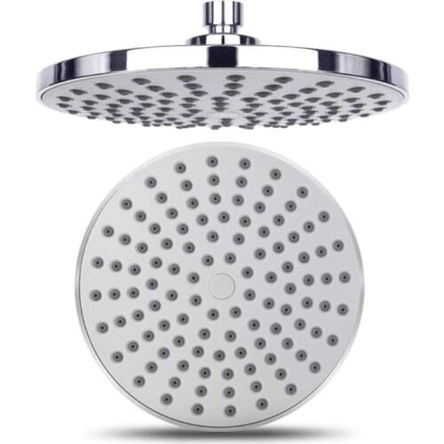 Shower Head 8 Inch Ultra-Thin Design Pressure Boosting Rainfall Shower Head