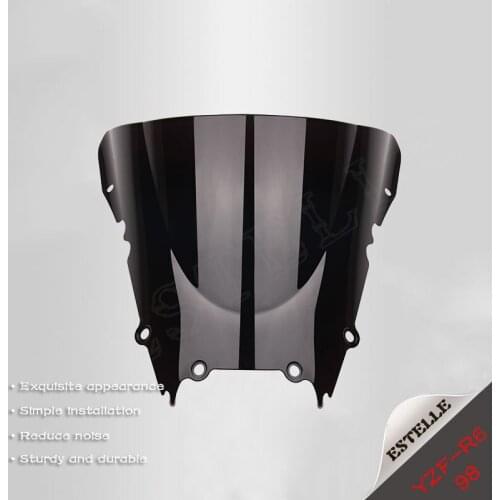 For Yamaha YZF-R6 YZF R6 motorcycle windshield front High Quality ABS Plastic YZF R6 1998 1999 2000 2001 2002 wind deflector