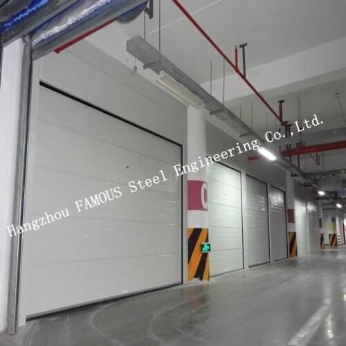 Industrial Automatic High Speed PVC Fabric Aluminium Alloy Electric Roller Shutter Doors
