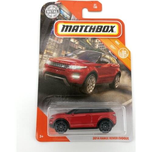 2020 Matchbox Car 1:64 Sports car 2014 RANGE ROVER EVOQUE Metal Material Body Race Car Collection Alloy Car Gift