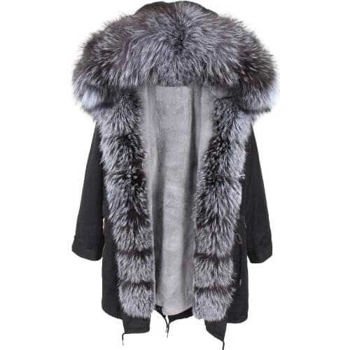 S-7XL plus size womens winter parka with real fur 2021 New Fashion Waterproof Hooded Jacket Female Coat Thick Warm Streetwear