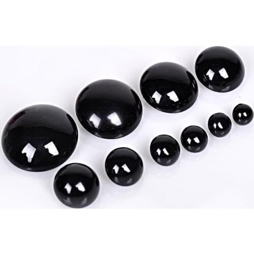 2018Top Fashion Real None Eco-friendly Dyed Mushroom With Black Back Shirt Decorative Buttons Sewing Craft Accessory 500pcs