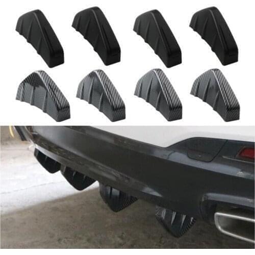 4pcs/set Universal Car Styling Bumper Spoiler Accessories For Alfa Romeo 147 156 159 166 Mito Porsche Cayenne Macan 911 Fiat 500