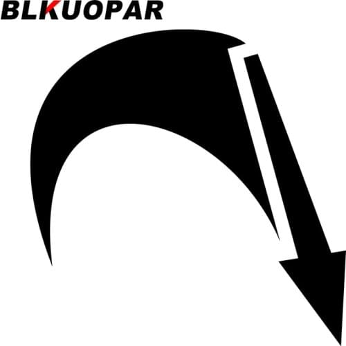 BLKUOPAR for Thrown Spear Car Stickers Sunscreen Scratch-Proof Decals Vinyl Personality Windows Refrigerator Decor Car Goods