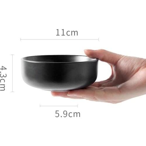 Cocina Crockery Saladier Coconut Sauce Serving Noodles Korean Tigela Dinnerware Soup Ceramica Kitchen Dining Bar Ceramic Bowl