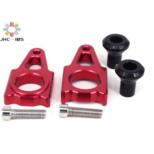For Honda CR125 CR250 2002-2007 CRF250R CRF250X 2004-2014 CRF450R 02-14 CRF450X 05-14 Motorcycle Rear Axle Chain Adjuster Blockr