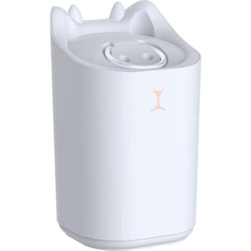 Double Spray Humidifier Desktop Humidifier 3000ML Large Capacity USB Portable Air Humidifier Diffuser for Home ,White