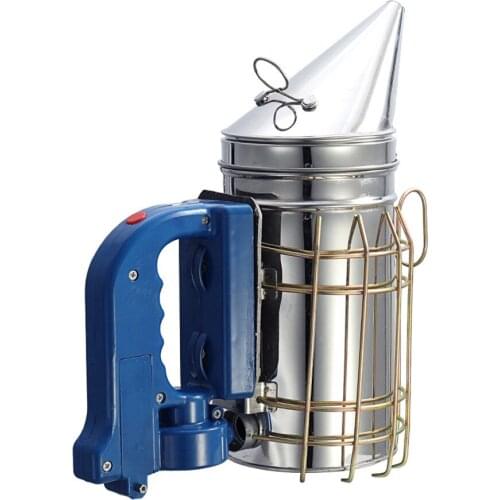 Stainless Steel Electric Bees Smoke Transmitter Kit Electric Beekeeping Tool Apiculture Smoke Sprayer