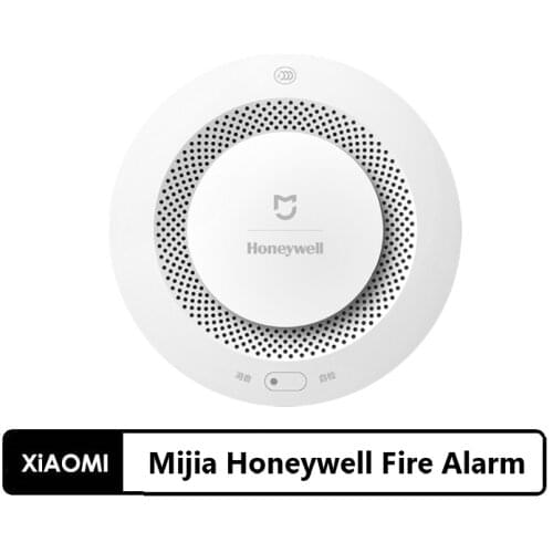 Original Xiaomi Mijia Honeywell Fire Alarm Detector Remote Control Sound Visual Alarm Alert Work with Mi Home APP