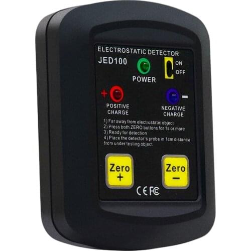 Professional Electrostatic Tester Non-contact Electrostatic Qualitative Testing Gauge The Surface Static Electrostatic Detector