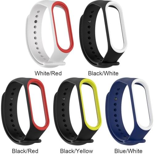 Soft Silicone Replacement Wristband Band Strap Accessories for Xiaomi Miband 3 4 Moderate Softness And Comfortable Wear
