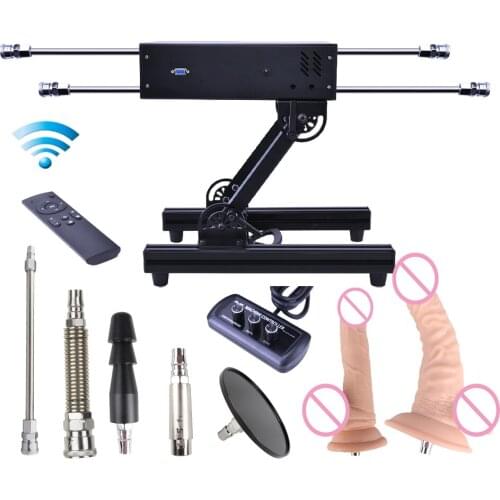 Fredorch Sex Machine Automatic For Women and Men 200W Strong Power Solid Support Adult Sex Toy with Anal Dildo Attachment 1-15cm