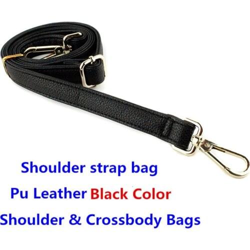 Detachable Replacement Women Girls Pu Leather Bag Strap Belt Shoulder Bag Accessories Belts Long Handbag Band