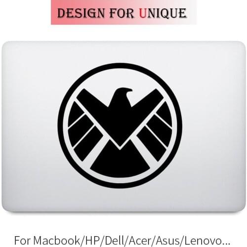Agents of Shield Notebook Decal Laptop Sticker for Apple Macbook Pro Air Retina 11 12 13 15 inch Vinyl Mac Mi Surface Book Skin