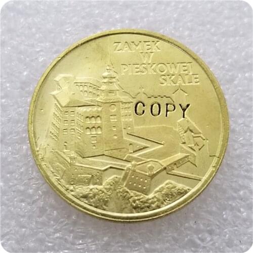 1997 Poland 2 ZL ZAMEK W PIESKOWEJ SKALE CASTLE COPY FREE SHIPPING